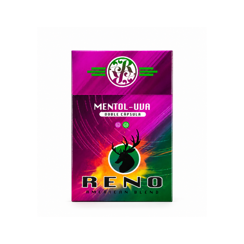 Cigarro Reno Menta - Uva 