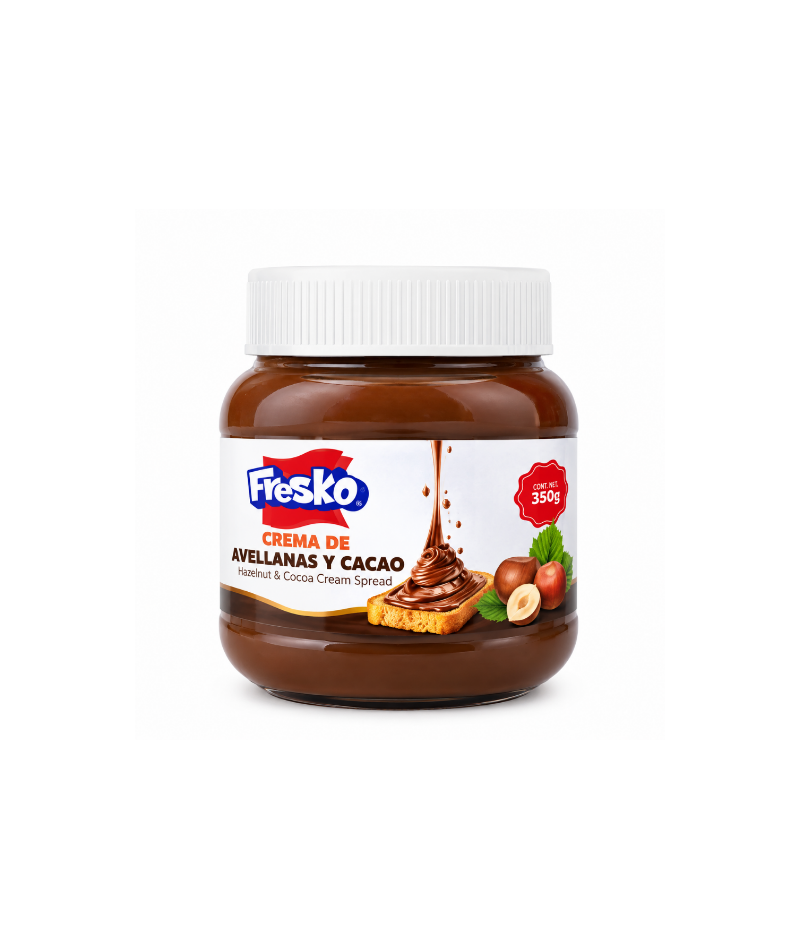 Crema de Avellanas Fresko 350g