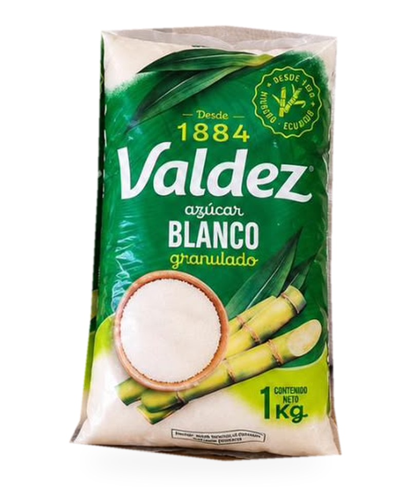 Azúcar Blanca Valdez 1kg