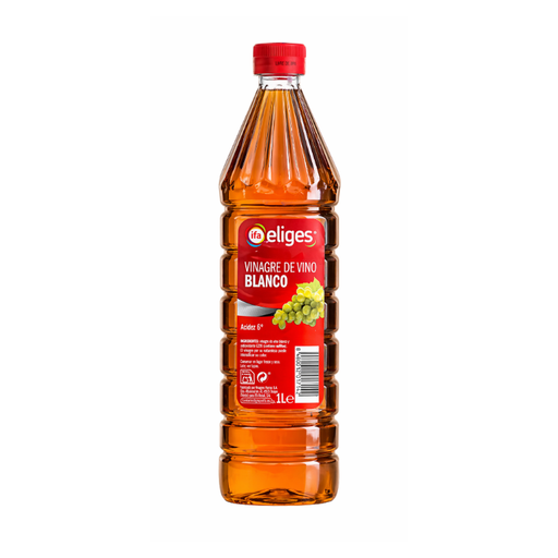 Vinagre de Vino Blanco Eliges 1L