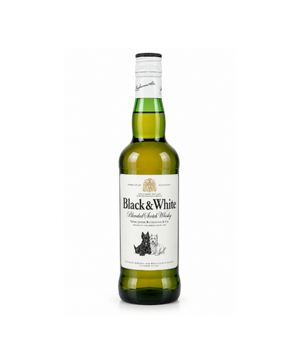 Whisky Black and White 